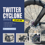  Xe Đạp Đua Twitter Cyclone Full Carbon, Group Điện Wheel Top Vân Carbon 3K Cao Cấp 2026 
