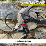  XE ĐẠP ĐUA TWITTER T10 [2026] KHUNG CARBON, GROUP RETROSPEC 2X12, VÀNH NHÔM 
