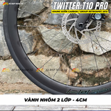  XE ĐẠP ĐUA TWITTER T10 [2026] KHUNG CARBON, GROUP RETROSPEC 2X12, VÀNH NHÔM 