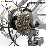  Xe đạp đua Twitter R5 Pro 2026, Khung carbon, Group Shimano Claris 2x8 