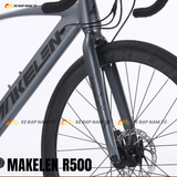  Xe Đạp Đua Makelen R500, Khung Sườn Nhôm, Tay Đề Lắc Chuẩn Xe Đua 