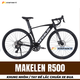 Xe Đạp Đua Makelen R500, Khung Sườn Nhôm, Tay Đề Lắc Chuẩn Xe Đua 