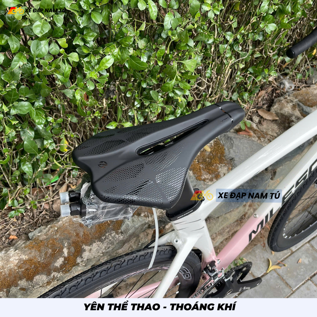  XE ĐẠP ROAD MILESCO GL-S Gen3 2026 - NÂNG CẤP TRỤC CỐT RỖNG, GROUP SENSAH IGNITE, CÙI ĐỀ SHIMANO, KHUNG NHÔM, CỐI NỔ LỚN 