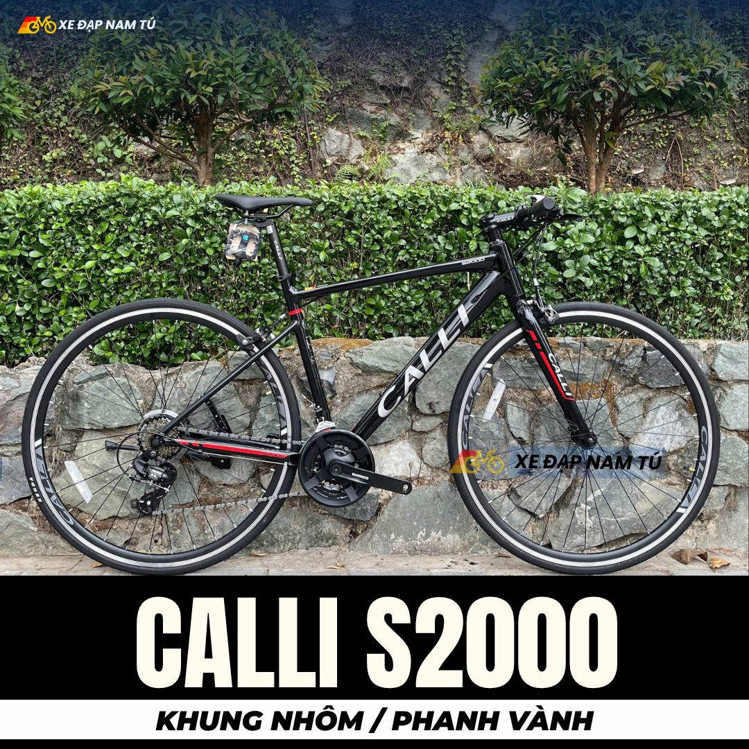  XE ĐẠP TOURING CALLI S2000 PHANH C 