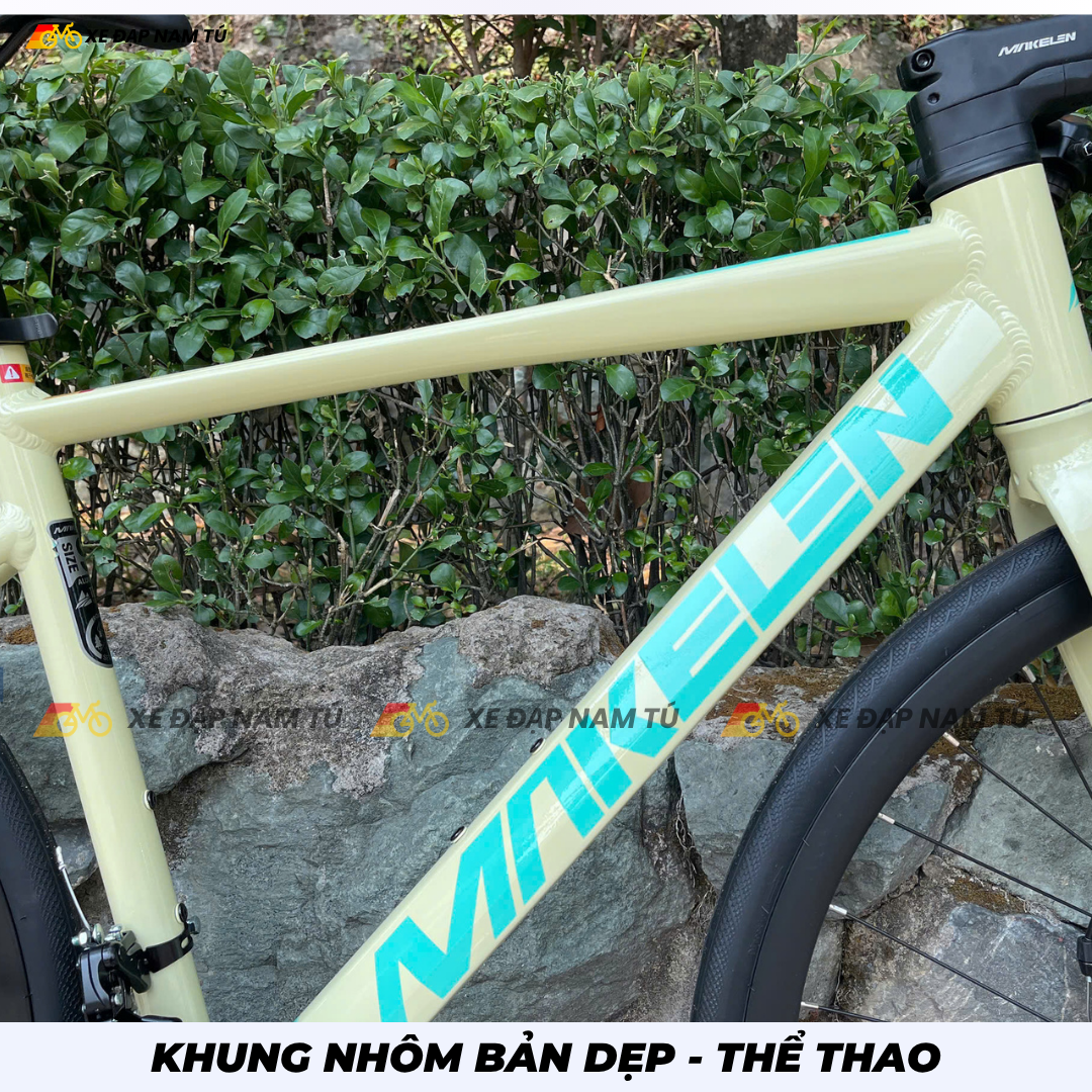  XE ĐẠP TOURING MAKELEN C200 PRO [2026] DÂY ÂM TAY LÁI, KHUNG NHÔM, BỘ CHUYỂN ĐỘNG SHIMANO 21 CẤP 