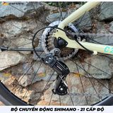 XE ĐẠP TOURING MAKELEN C200 PRO [2026] DÂY ÂM TAY LÁI, KHUNG NHÔM, BỘ CHUYỂN ĐỘNG SHIMANO 21 CẤP 