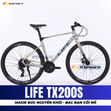 XE ĐẠP TOURING LIFE TX200S KHUNG MAGIE ĐÚC NGUYÊN KHỐI, CỐI NỔ LỚN, GROUPSETSHIMANO 