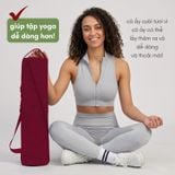  Túi đựng thảm Yoga Triple Zip - Không họa tiết 