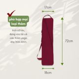  Túi đựng thảm Yoga Triple Zip - Không họa tiết 