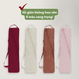  Túi đựng thảm Yoga Triple Zip - Không họa tiết 