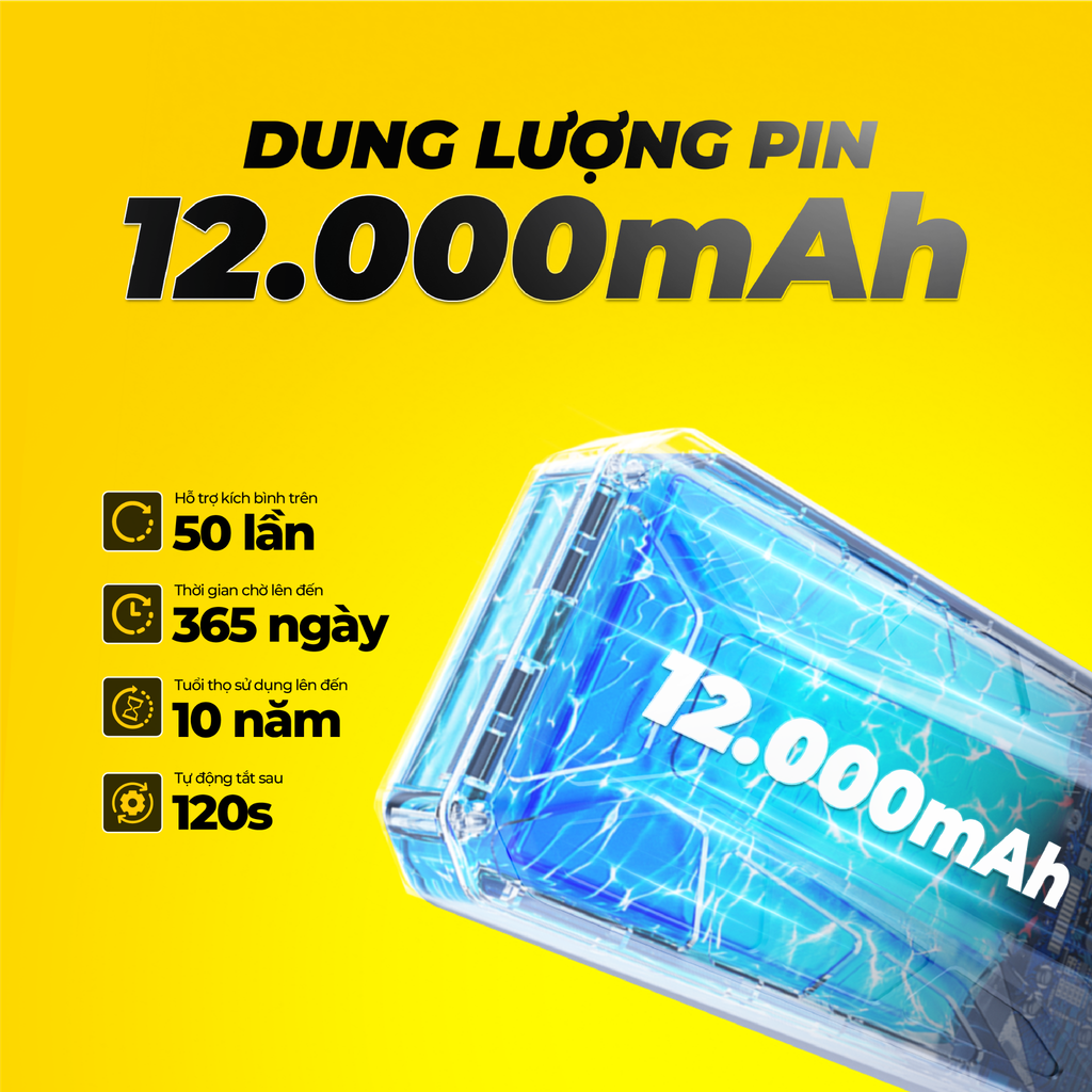 [New] Kích bình ô tô JS12E