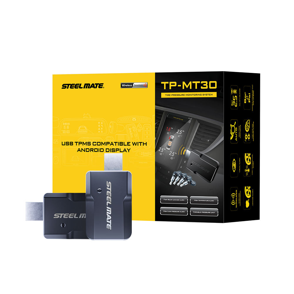 Cảm biến áp suất lốp thông minh tích hợp màn hình android TP-MT 30