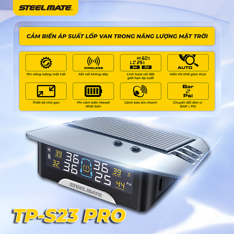 Cảm biến áp suất lốp van trong TP S23 PRO