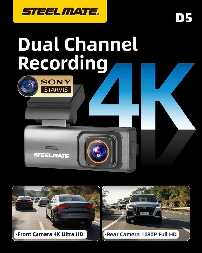Camera hành trình STEELMATE D5