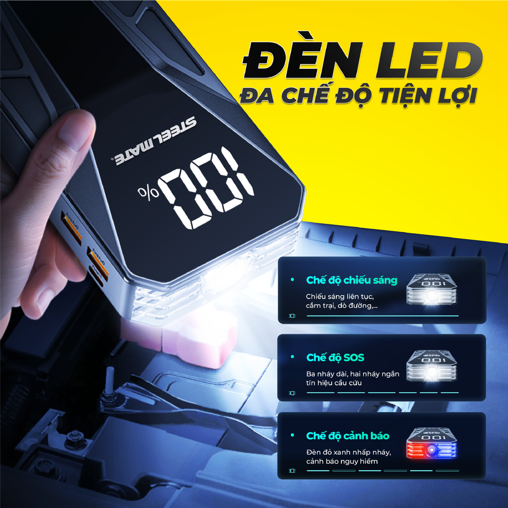 [New] Kích bình ô tô JS12E