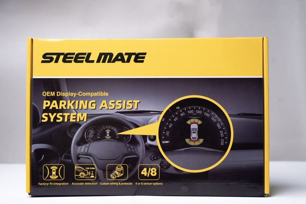 Cảm biến chống va chạm đa điểm trước sau V86 tích hợp lên màn hình ODO dành cho Honda (8 mắt)