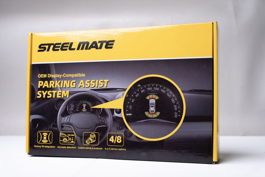 Cảm biến chống va chạm đa điểm trước sau V86 tích hợp lên màn hình ODO dành cho Honda (8 mắt)