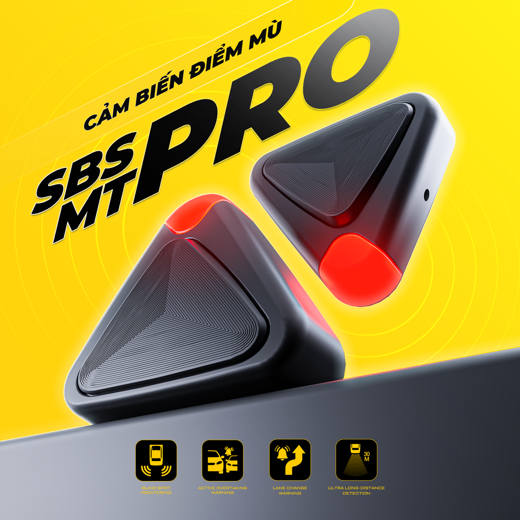 [New] Cảm biến điểm mù SBS-MT PRO
