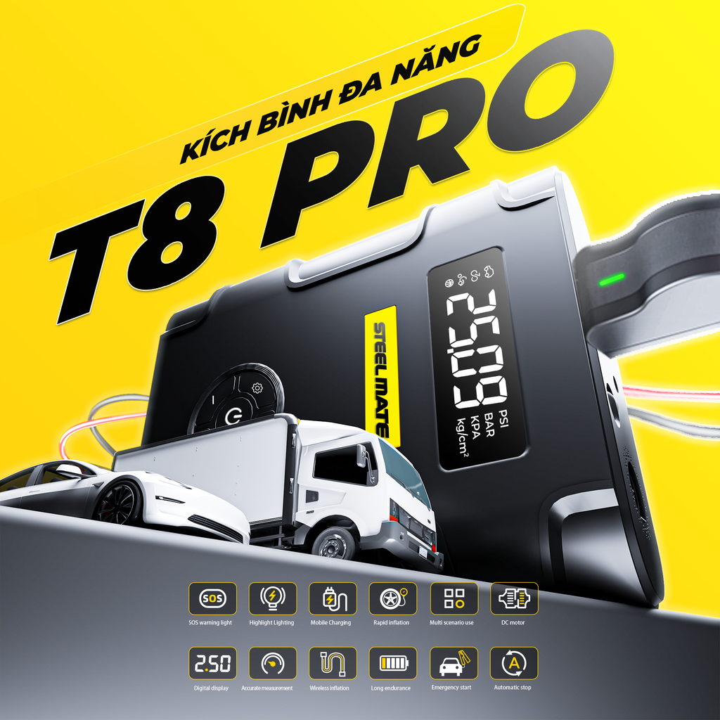 Kích bình đa năng T8 PRO