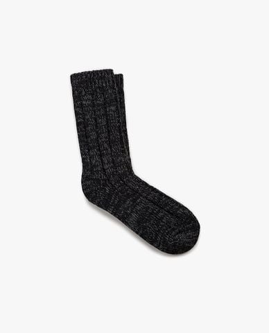  BIRKENSTOCK - Logo Patch Ribbed Unisex Socks 