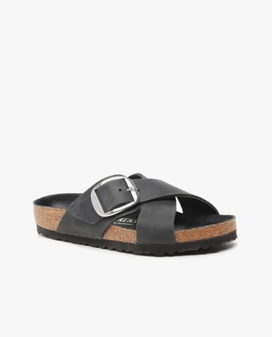 BIRKENSTOCK - Unisex Siena Big Buckle Criss Cross Slides 