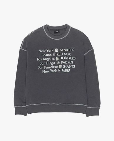  MLB - Unisex Crew Neck Long Sleeve Sweatshirt 