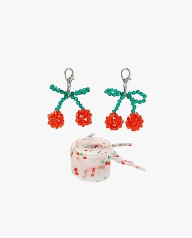  MLB - Women Cherry Shoe Pin  Charm Set 