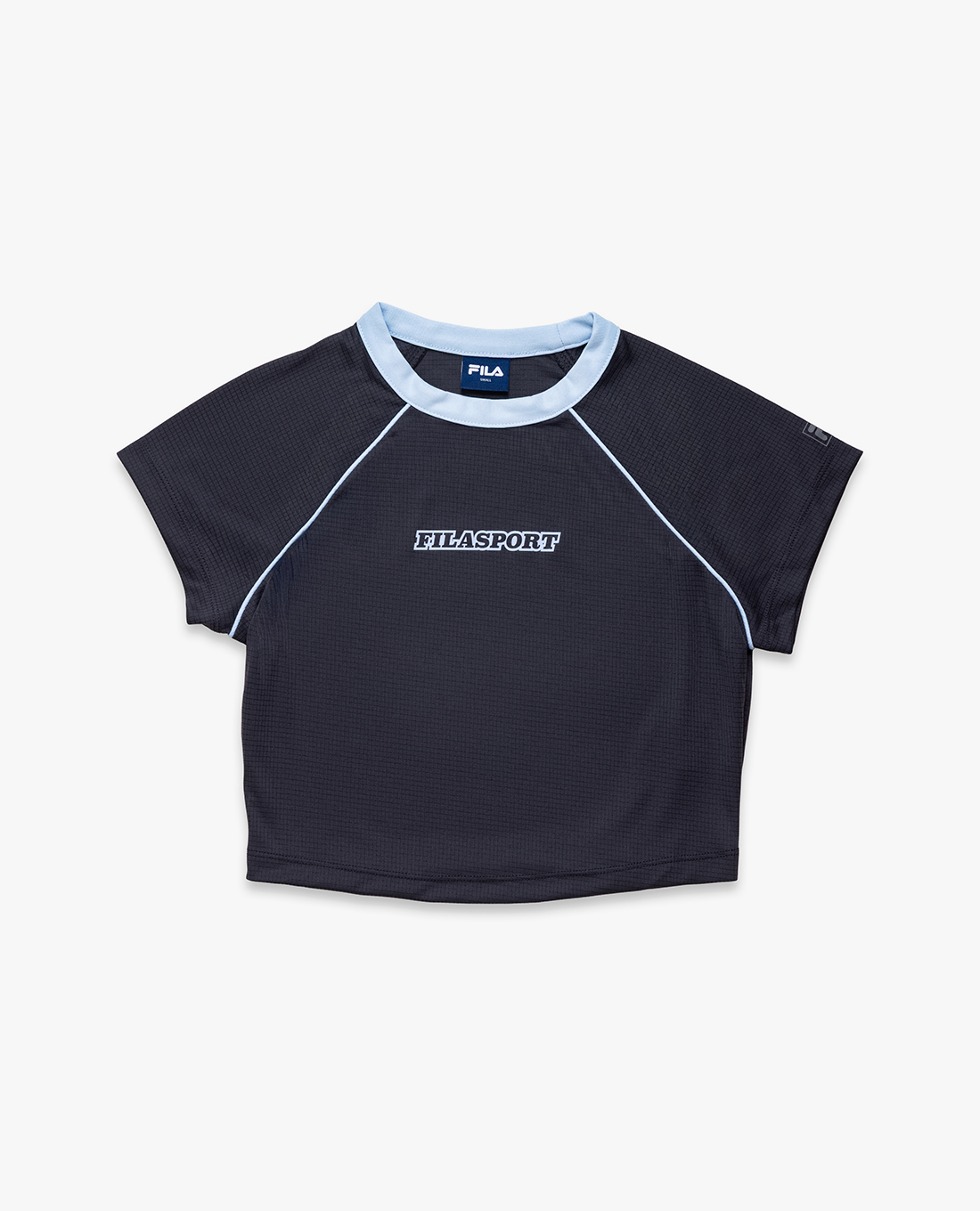 FILA - Women Sports x Balletcore Crew Neck Short Sleeve Croptop