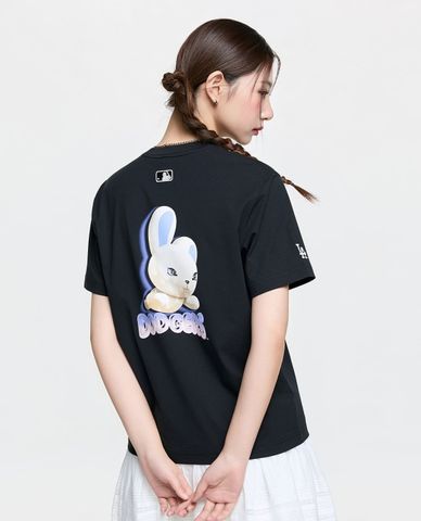  MLB - Unisex Bunny Crew Neck Short Sleeve T Shirt 