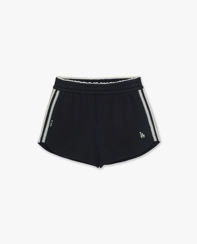  MLB - Women Varsity Embroidery Logo Knee Length Short 