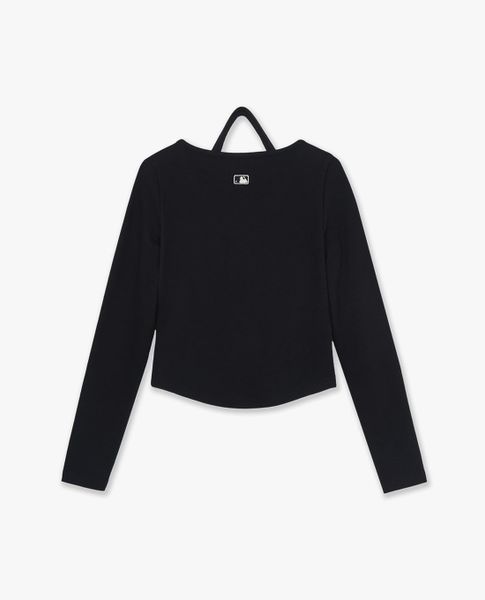  MLB - Women Basic Layered Round Neck Blouse 