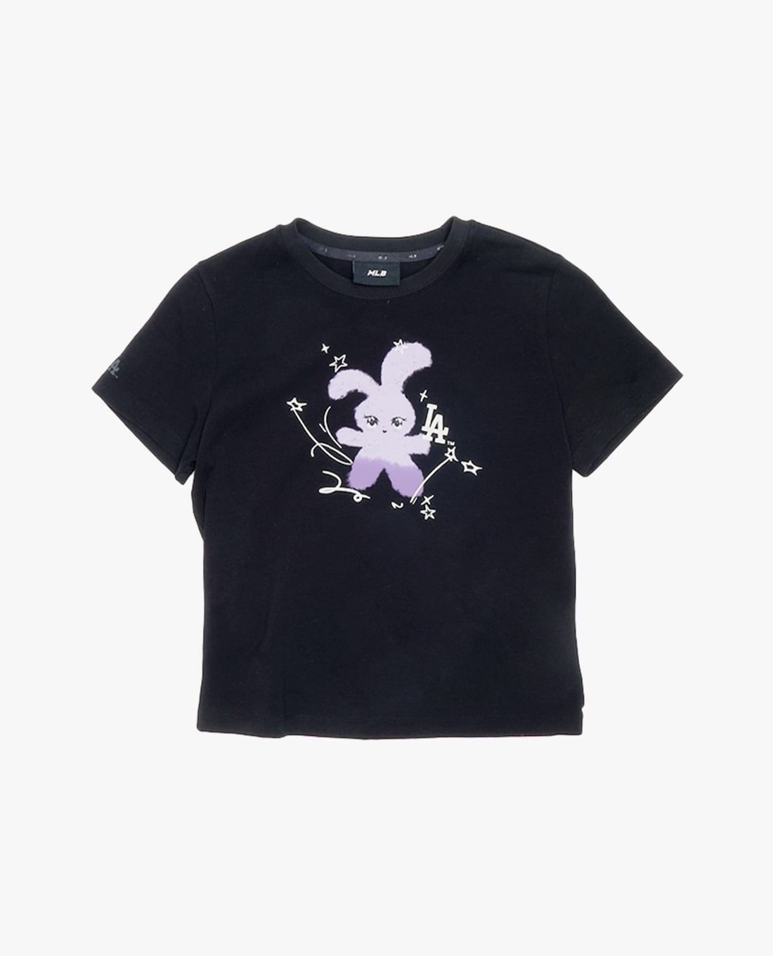 MLB - Women Printed Crew Neck Croptop