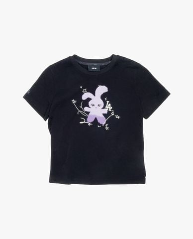  MLB - Women Printed Crew Neck Croptop 