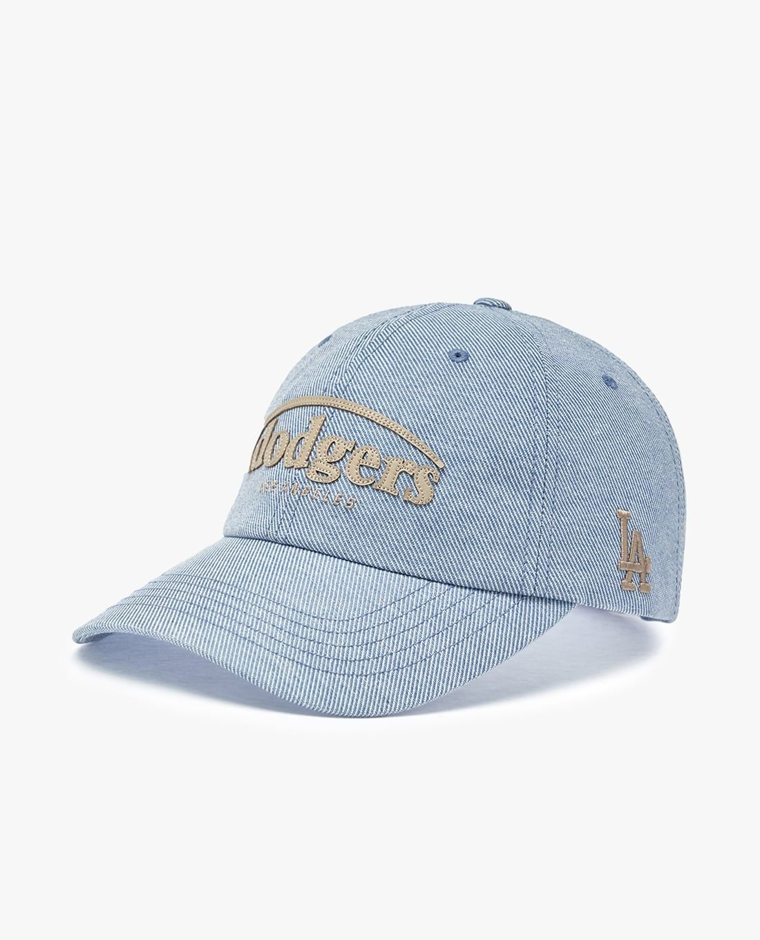 MLB - Unisex Vintage Denim Curve Logo Baseball Cap