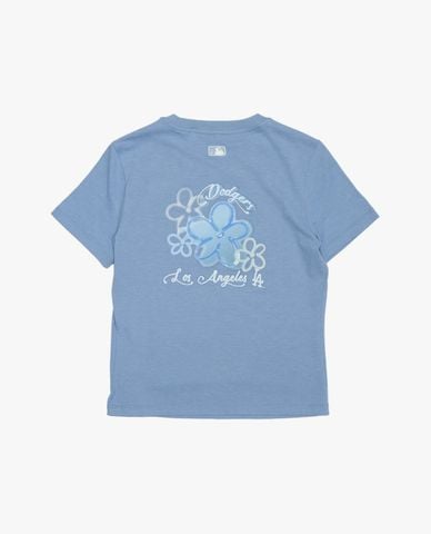  MLB - Women Floral Short Sleeve Croptop 