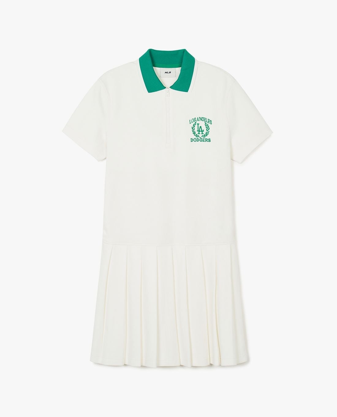 MLB - Women's Mini Polo Dress Short Sleeves Boston Red Sox