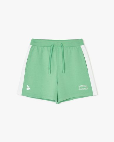  MLB - Women's Wide-Leg Shorts with Elastic Waist Sporty Varsity Color Scheme 