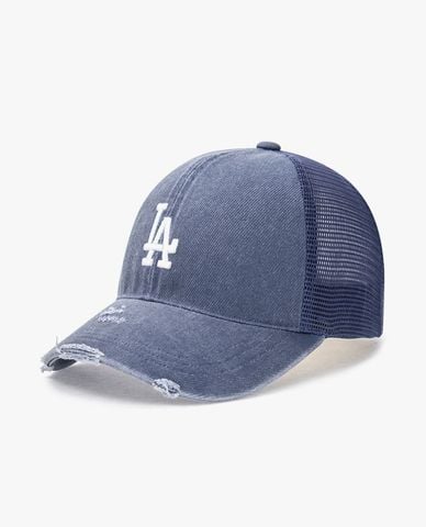  MLB - Unisex Basic Washed Mesh Baseball Cap 