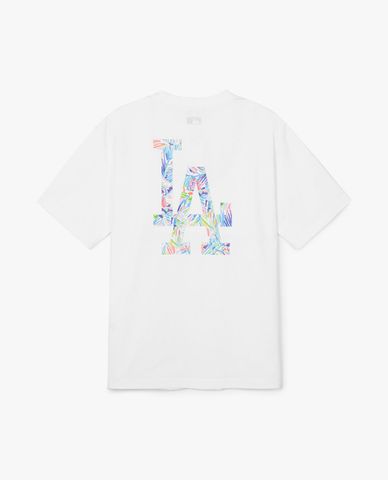  MLB - Unisex Short Sleeve Crew Neck Summer Graphics Big Logo T-Shirt 