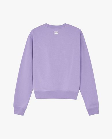  MLB - Basic Small Logo Women's Crew Neck Long Sleeve Sweatshirt 