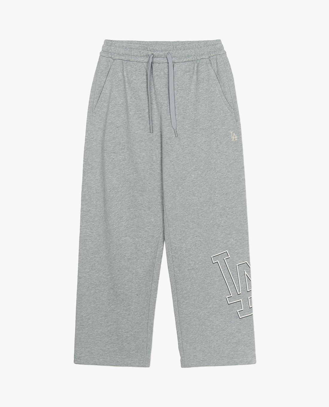 MLB – Unisex Wide-Leg Sweatpants with Elastic Waist and Basic Megalogo