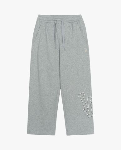  MLB – Unisex Wide-Leg Sweatpants with Elastic Waist and Basic Megalogo 