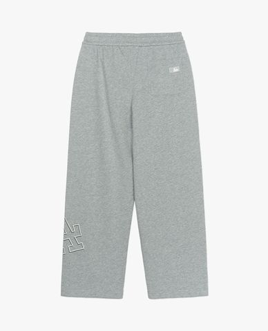  MLB – Unisex Wide-Leg Sweatpants with Elastic Waist and Basic Megalogo 