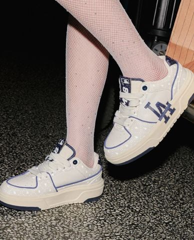  MLB - Unisex Chunky Liner Diamond Monogram Sneakers 