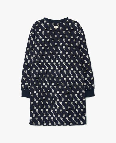  MLB - Classic Monogram Jacquard Overfit Mini Dress 