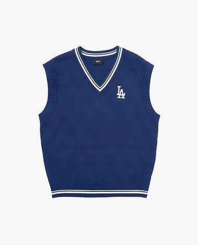  MLB - Unisex V-neck Sleeveless Monogram Vest 