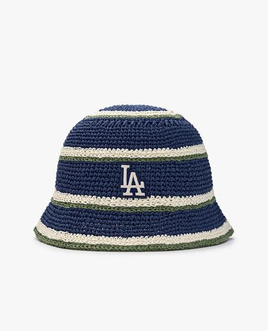  MLB - Stripe Summer Knitted Unisex Bucket Hat 