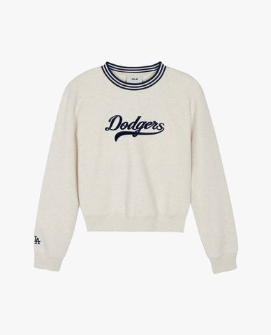  MLB - Women's Long Sleeve Varsity Cursive Sweatshirt 
