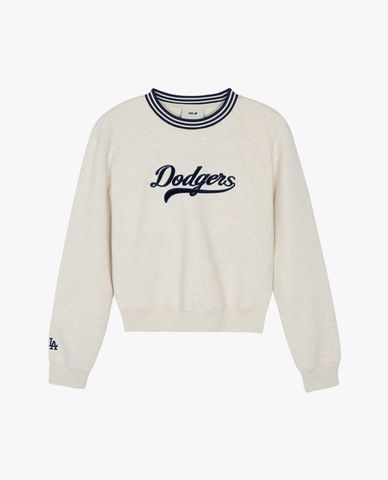  MLB - អាវស្វែលស៊ែតដៃវែង ស្ត្រី Varsity Cursive Boston Red Sox 