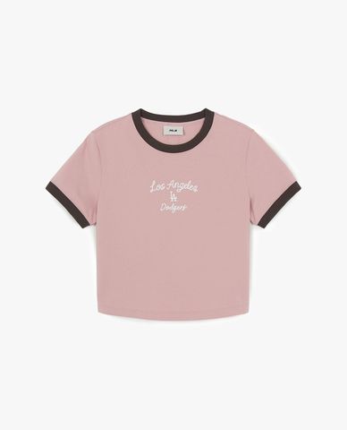  MLB - Women Sportive Short Sleeve Croptop 